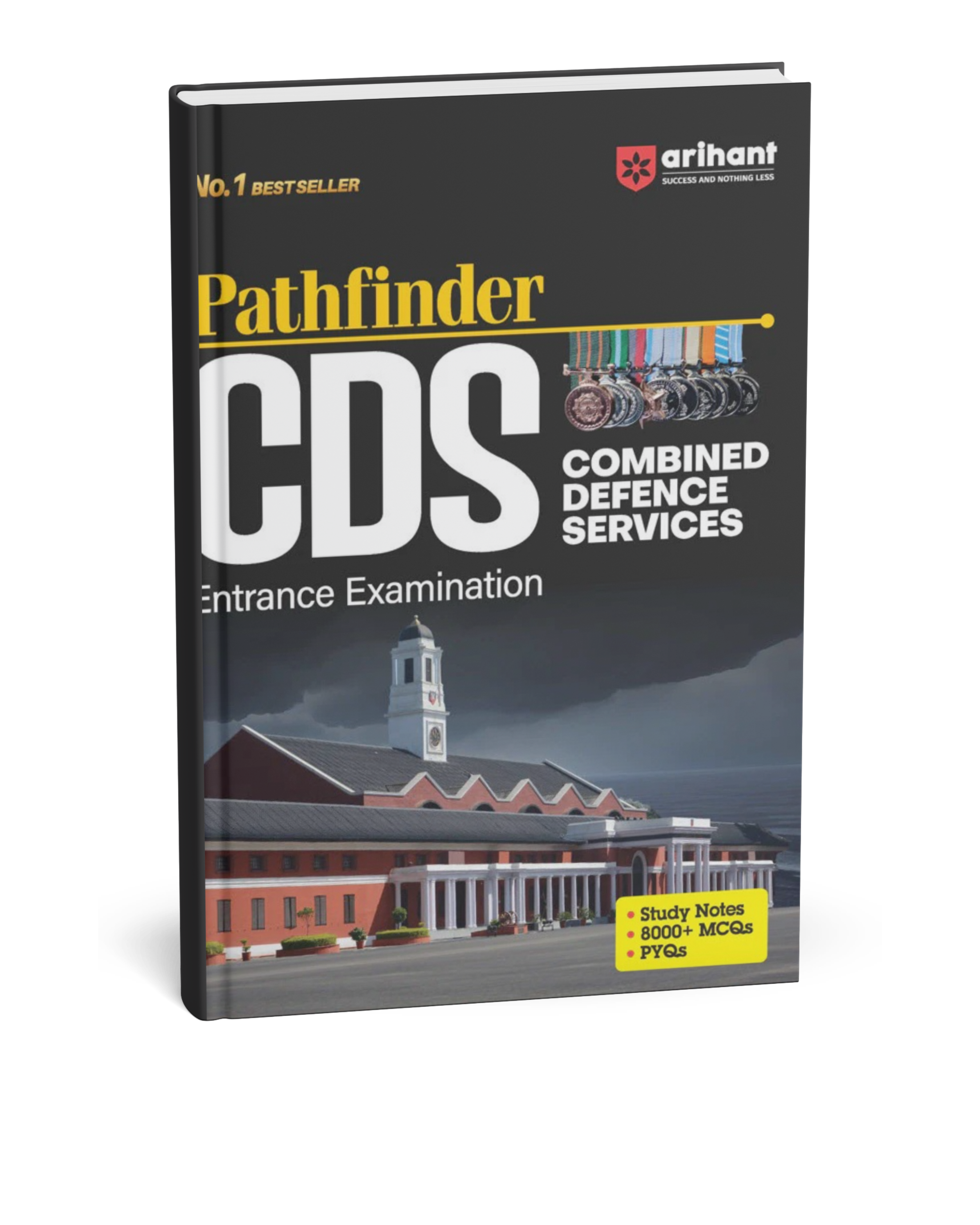 Arihant – Pathfinder CDS Entrance Examination Study Notes 8000+MCQs(PYQs) English Medium