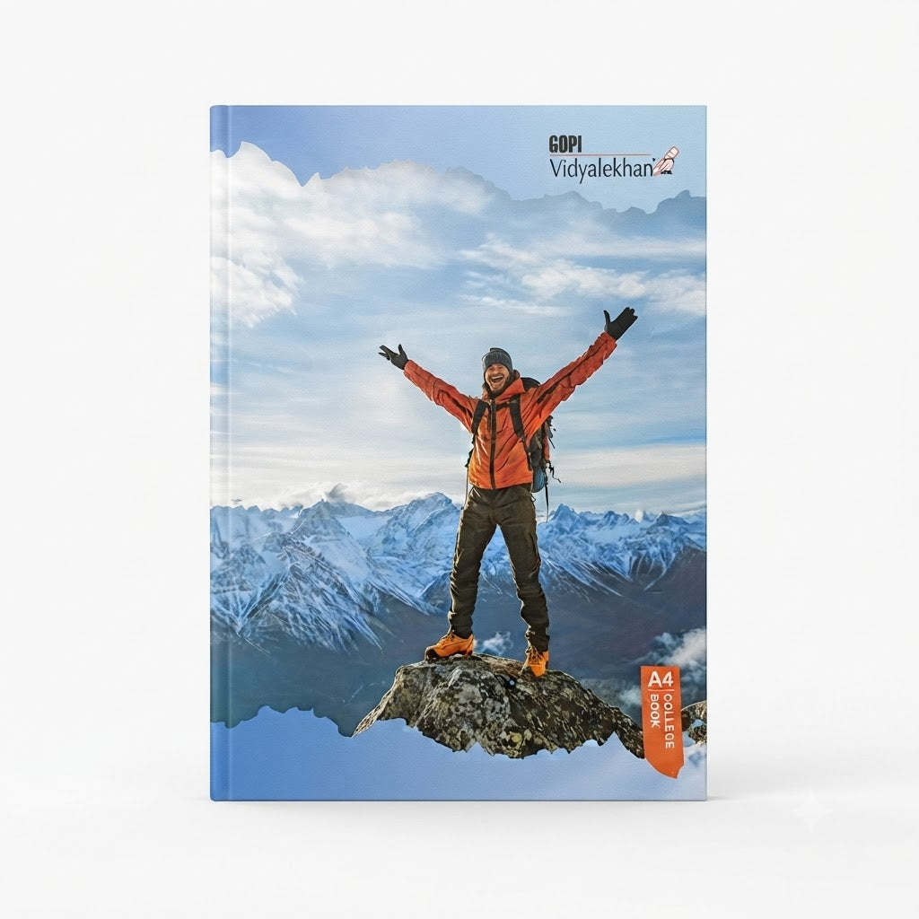 Gopi Vidyalekhan A4 Notebook, 388 Pages,