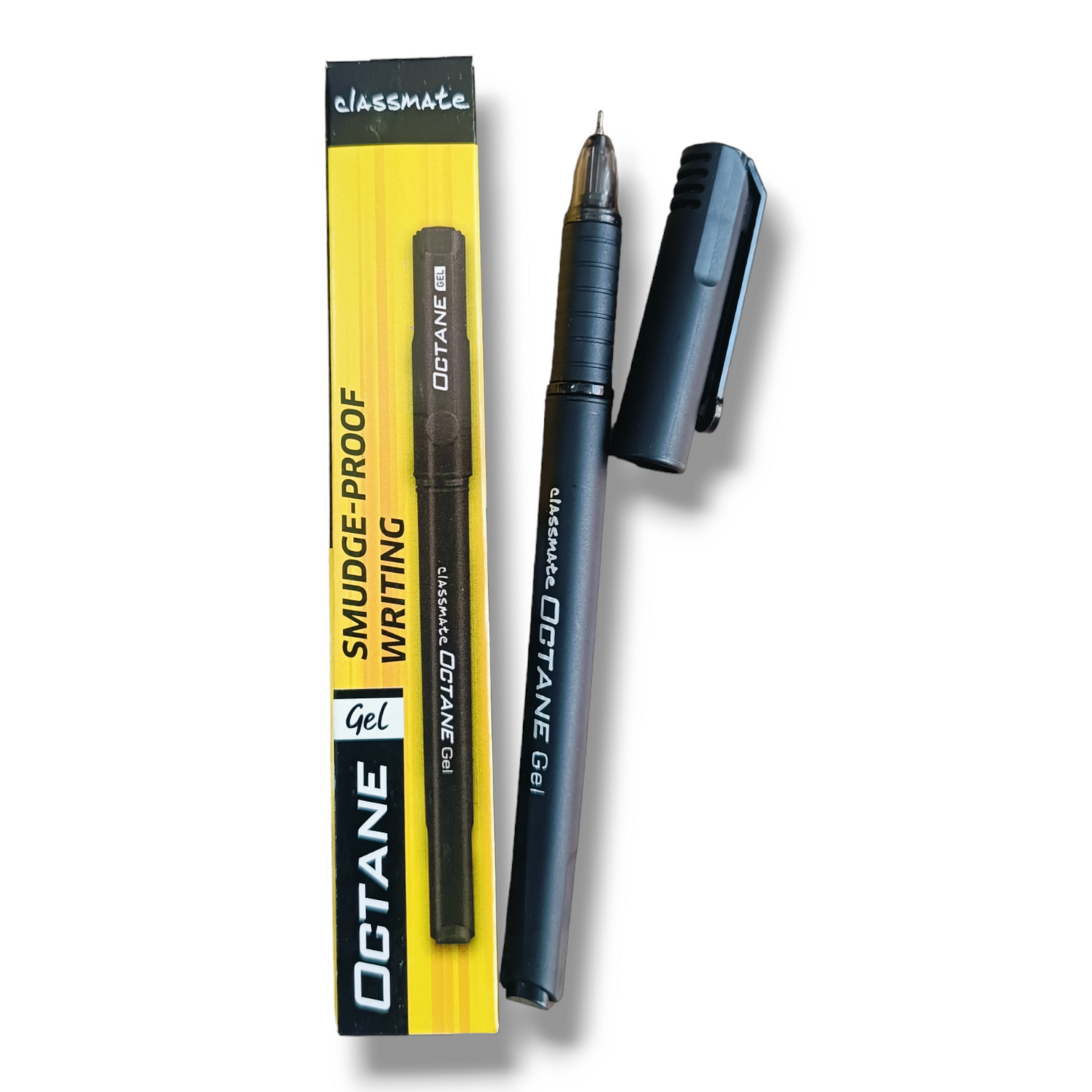 Classmate Octane Gel Pen Black | Smooth & Dark Writing