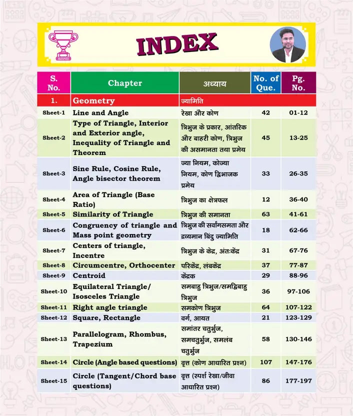 Champion Publication Complete Class Notes Advance Maths 2026 by Gagan Pratap Sir (Bilingual)