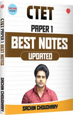 Invincible - CTET (Paper-1) Best Notes Updated by Sachin Choudhary | Hindi-English Medium