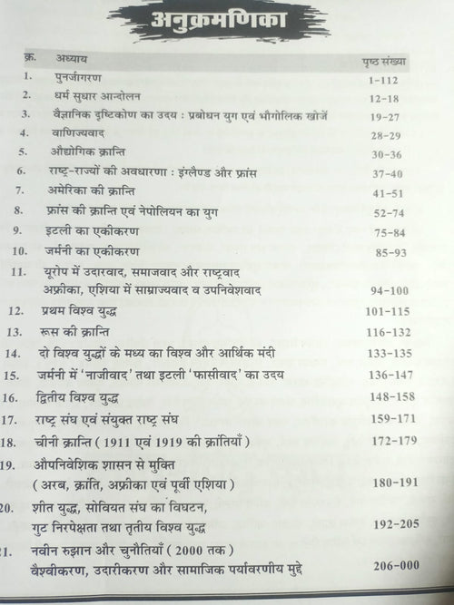 Royal Vastunistha Vishv Itihas for Assistant Professor, NVS, KVS, EMRS, PGT & TGT History  Exams By Pappu Singh Prajapat (Hindi Medium)