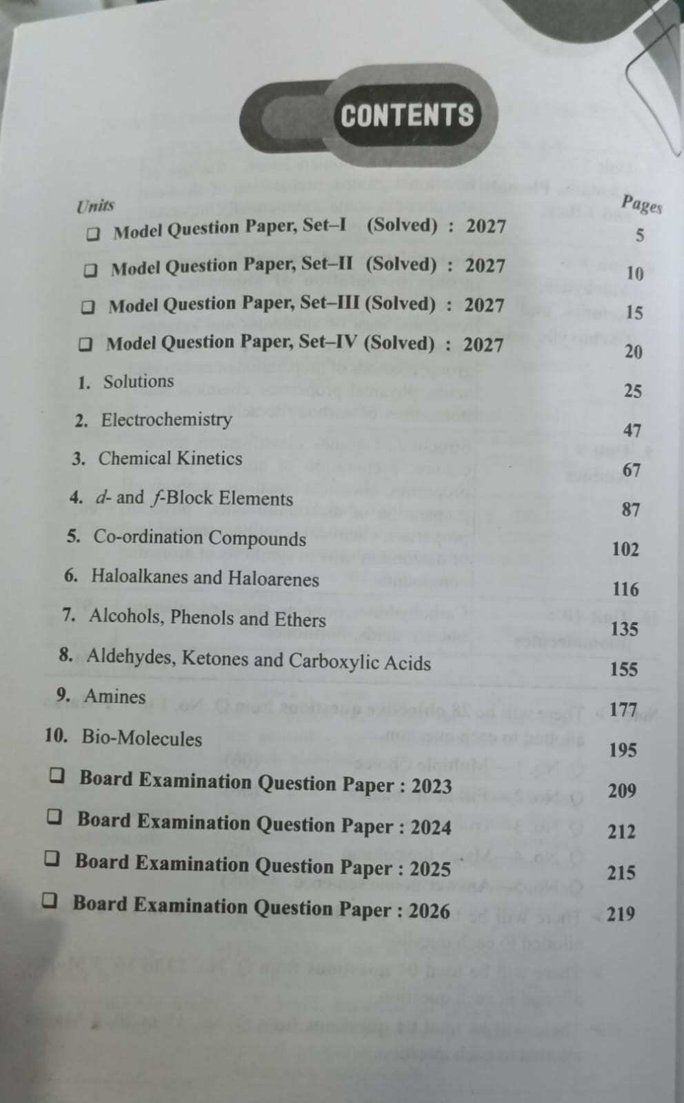 Pariksha Adhyayan 2027 Chemistry Class 12 (English Medium)