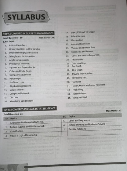 AISSEE Sainik School Class 9 Entrance Exam 2027 [English Medium]