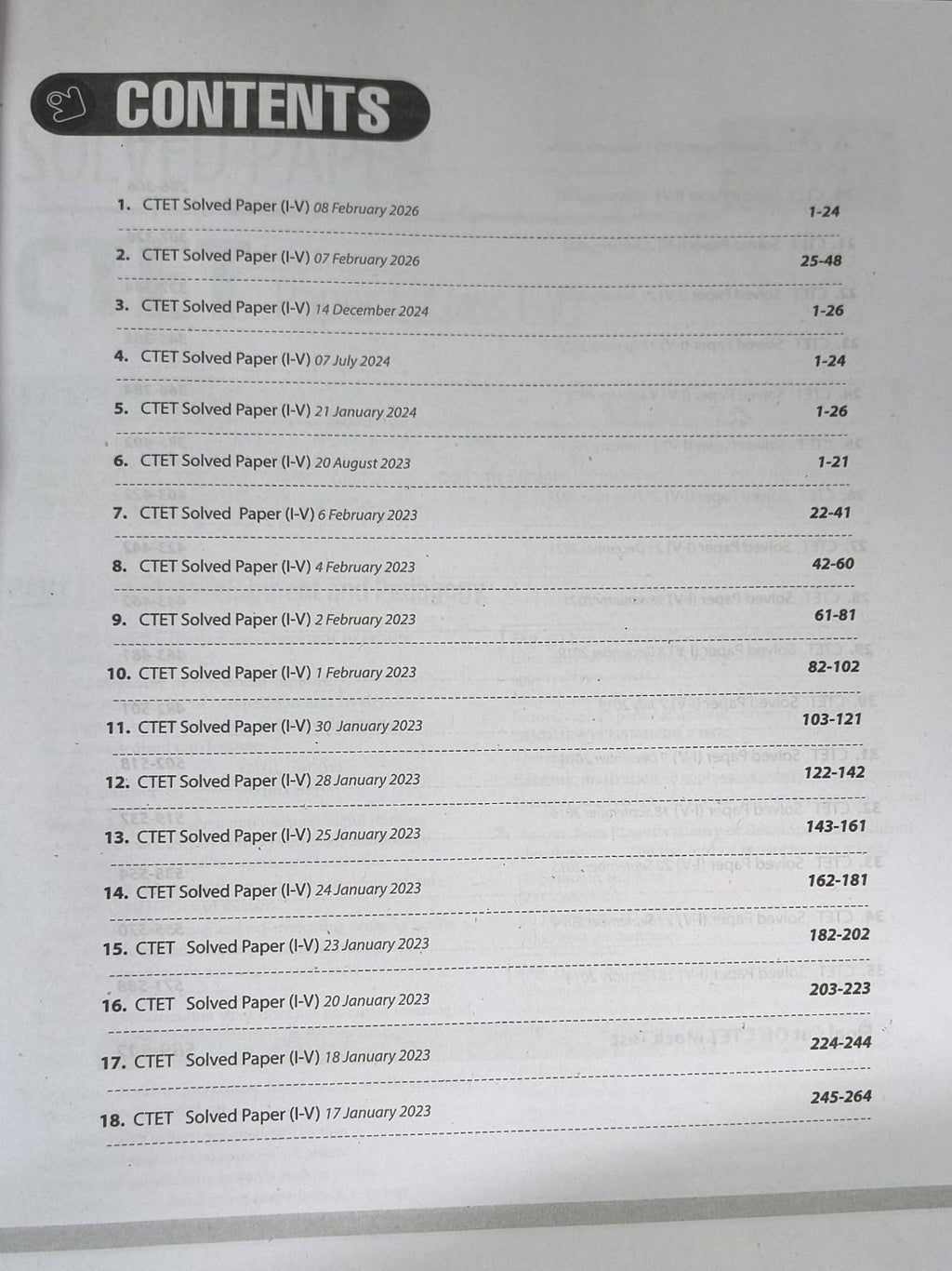 Arihant CTET Solved Papers 35 Sets (Paper-1) Class (1 to 5) Edition 2026 (English Medium)