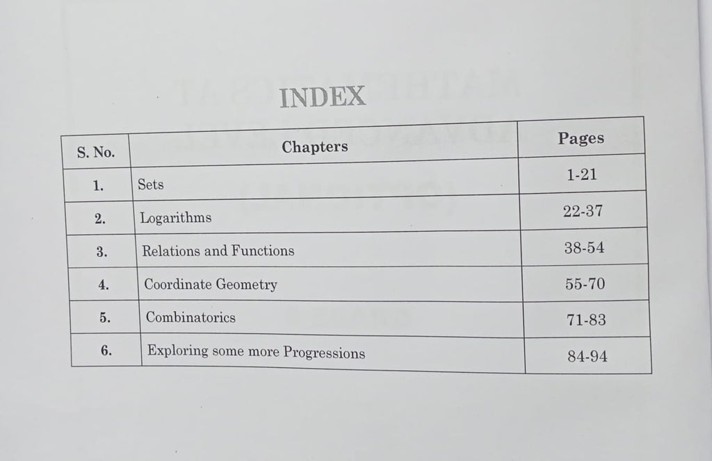 NCERT Mathematics at Advance Level for class 9 (English Medium)