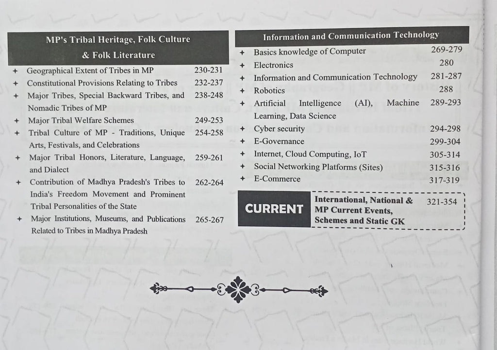 Exampedia MPPSC PYQs 36 Years (1990–2026) Paper-1 Part-A General Studies (English Medium)