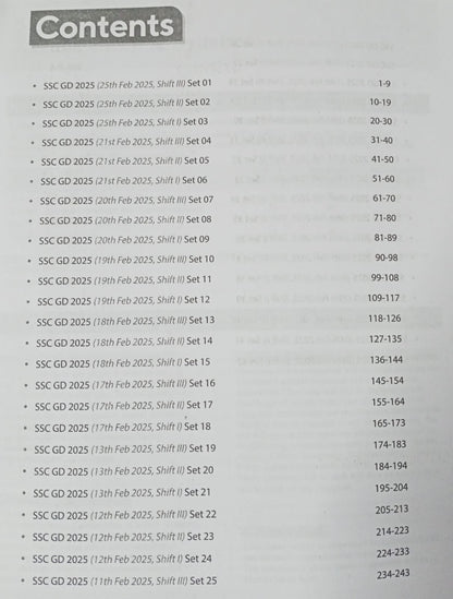 Arihant - SSC GD Constable Exam 2026 (42 Solved Papers) English Medium