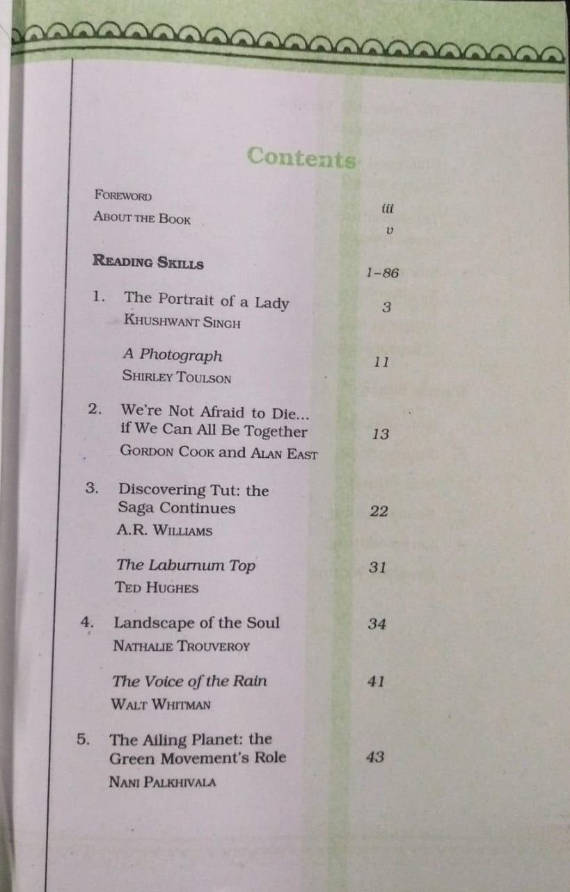 NCERT Hornbill – Class 11th (English Medium)