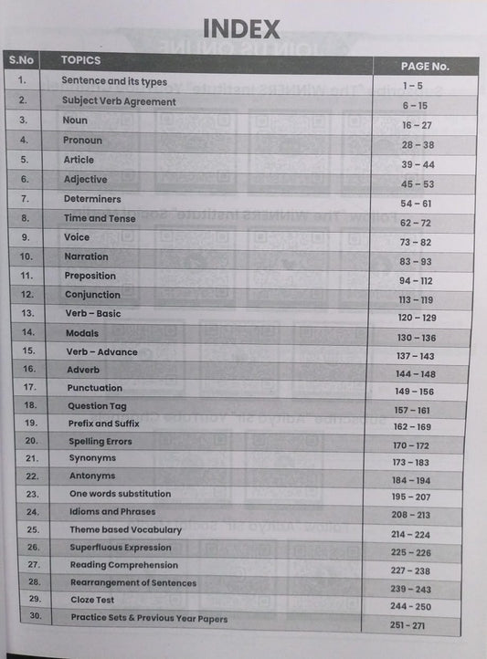 Winners Publication MPSI Prarambhik Pariksha 2025 English Bhasha Bodh [English]