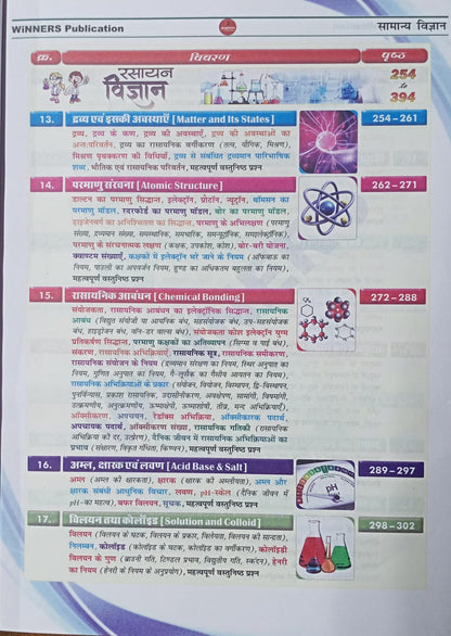 Winners Brahmastra Samanya Vigyan Book By Aditya Patel Sir (Hindi Medium)