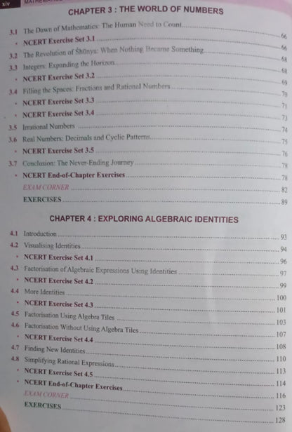 New Age Golden Mathematics (Ganita Manjari) Class 9 Part 1 Edition 2026 (English Medium)