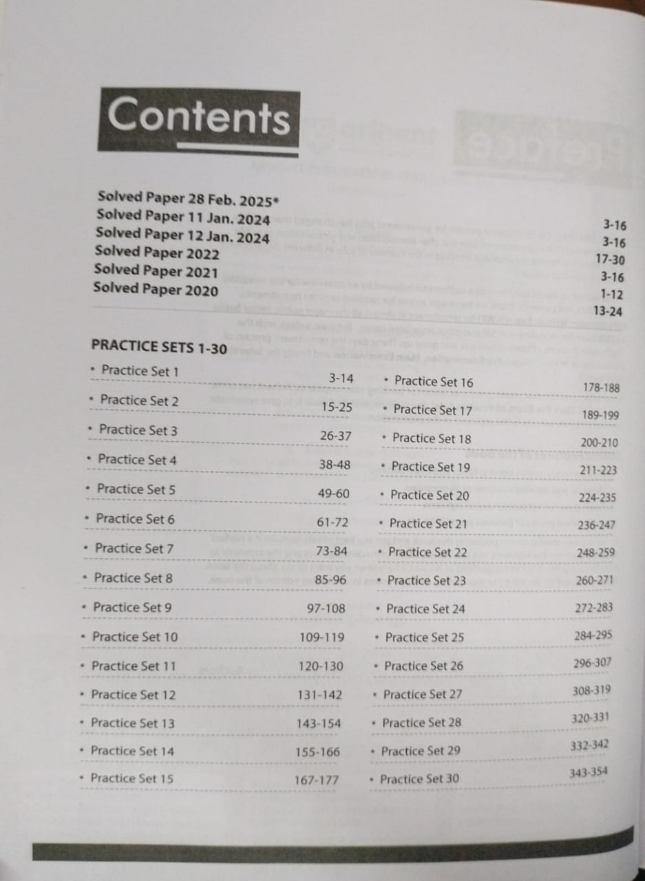 Arihant SBI Clerk Pre Exam Phase 1 2025 – 30 Practice Sets [English]