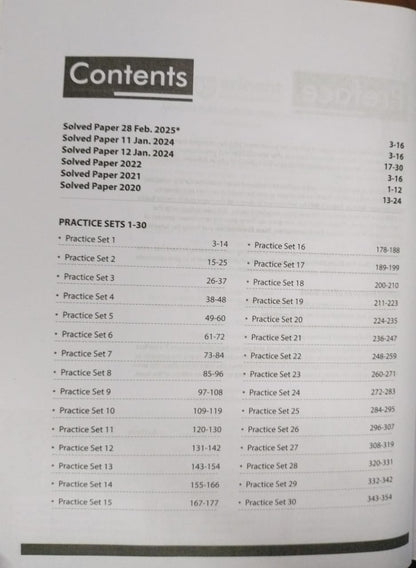 Arihant SBI Clerk Pre Exam Phase 1 2025 – 30 Practice Sets [English]