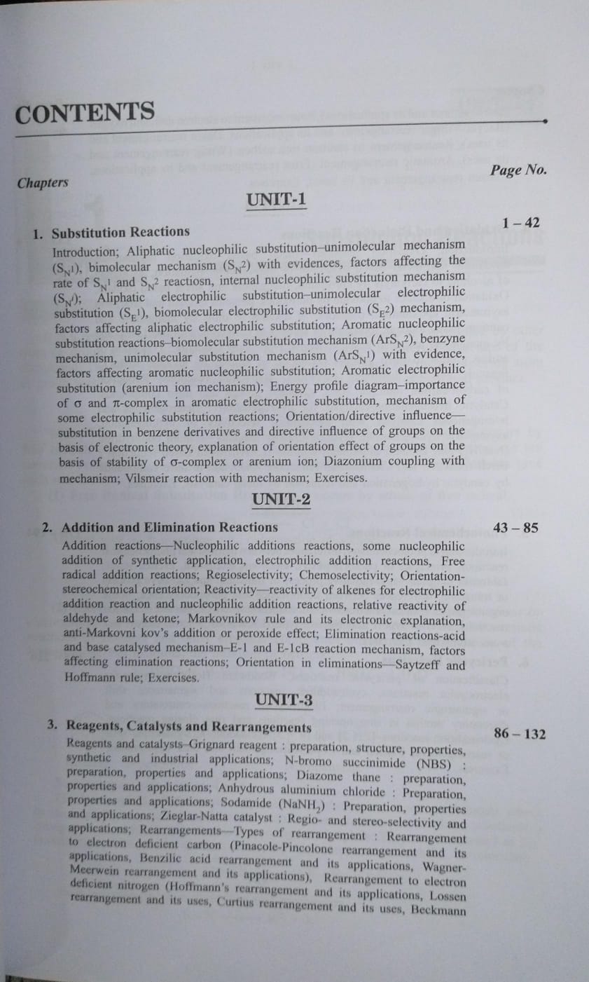 Shivalal Unified – Chemistry  Paper–1 – B.Sc. 2nd Year [English]