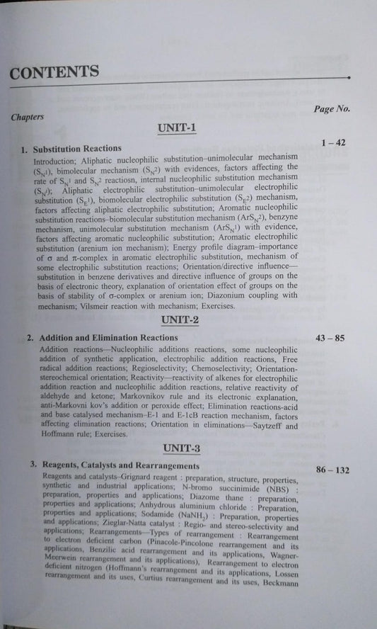 Shivalal Unified – Chemistry  Paper–1 – B.Sc. 2nd Year [English]