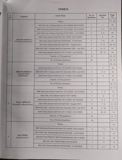 Pinnacle SSC CGL Tier 2 Computer Knowledge [Hindi]