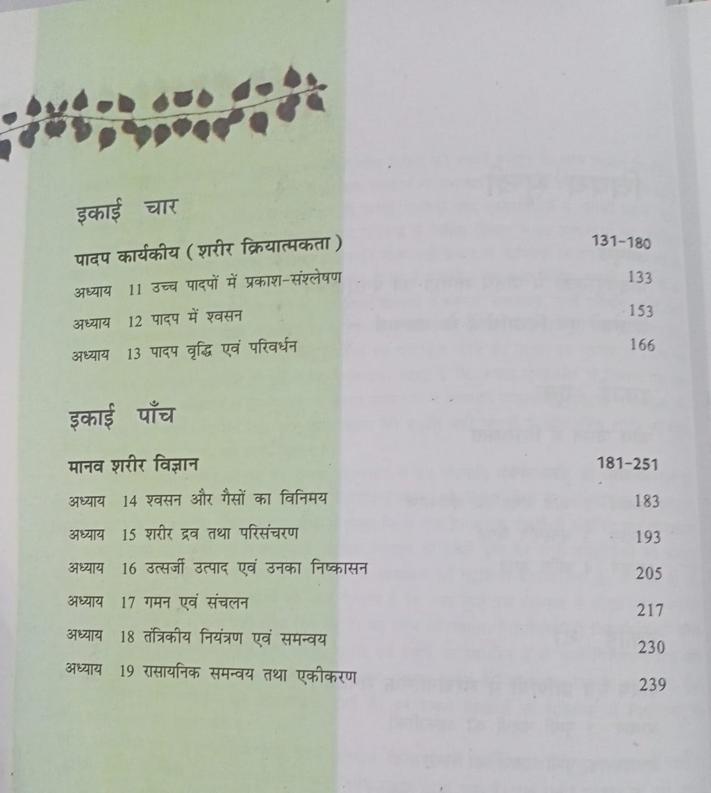 NCERT Jeev Vigyan – Class 11 (Hindi Medium)