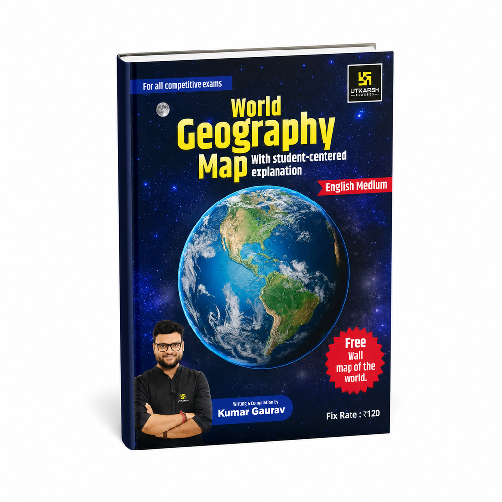 World Geography With Map By Utkarsh Classes(E)