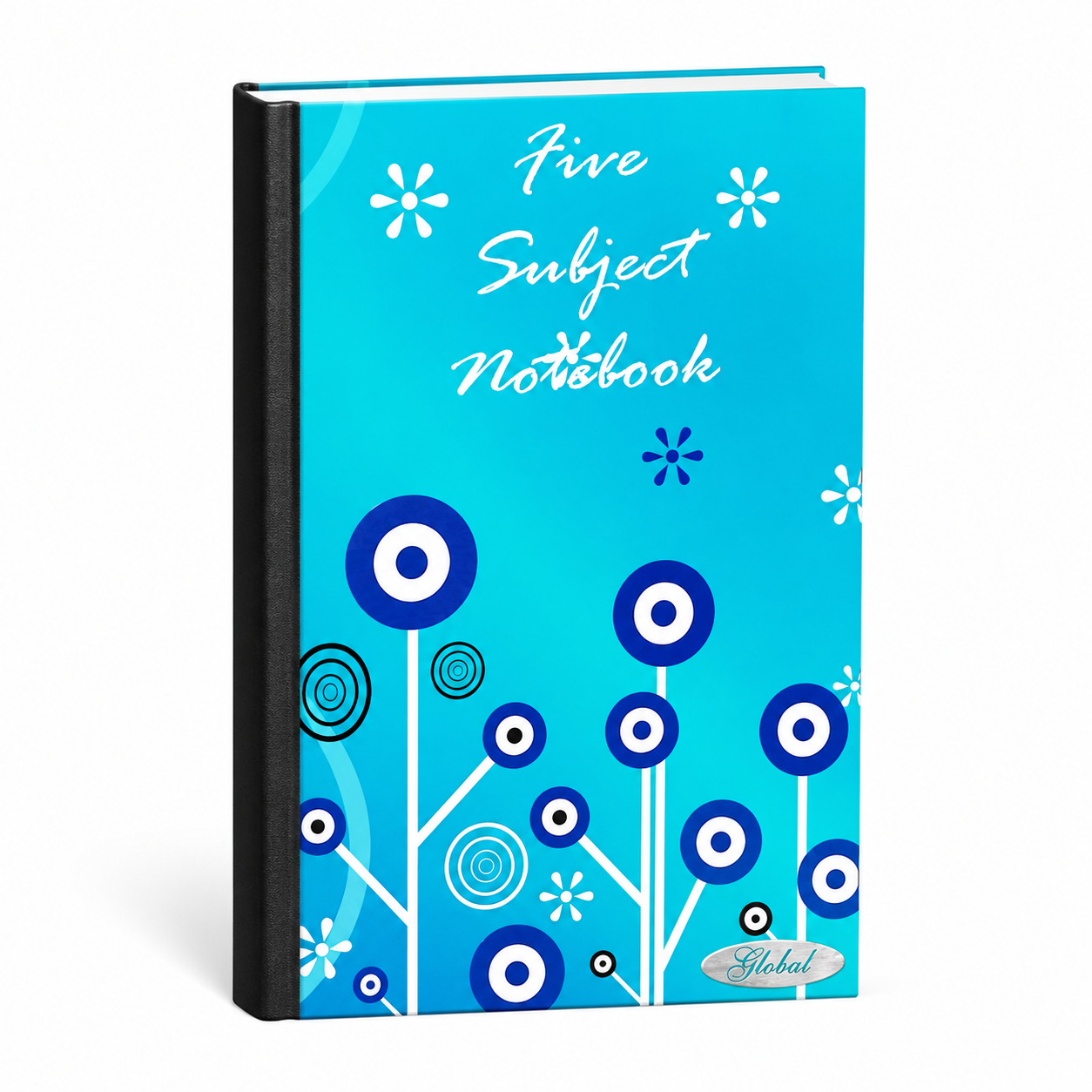 Global Art Five Subject Diary Notebook – 332 Pages