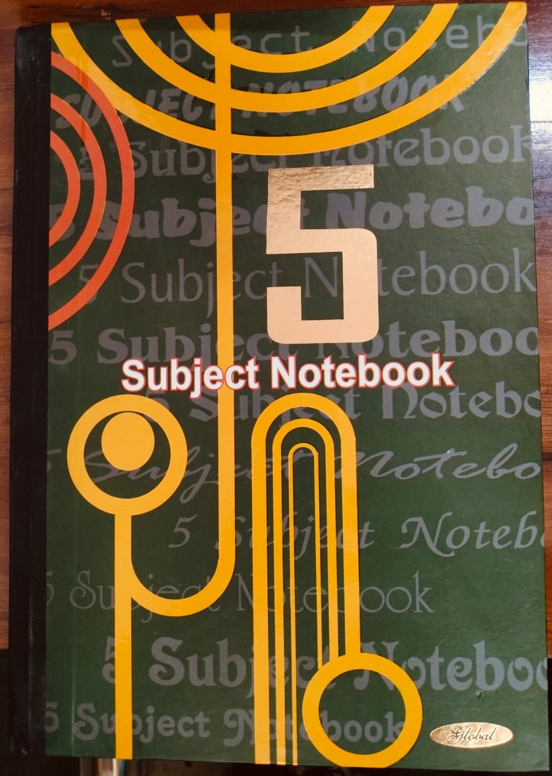 Global Art 5 Subject Register Notebook – A4 Size, 332 Pages