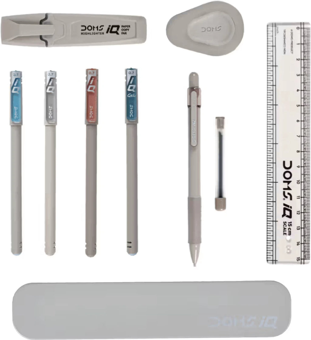 Contents of DOMS iQ Kit stationery combo