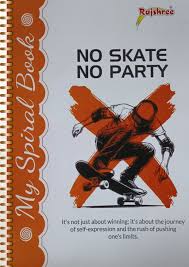 Rajshree Spiral Notebook 400 Pages A4 Size | Single Line Ruled | Cover May Vary