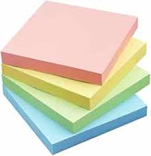 Pexon Stick Notes 3×3 Inch – Reusable Adhesive Sticky Notes