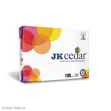 JK Cedar A4 Size Copier Paper (100 GSM)