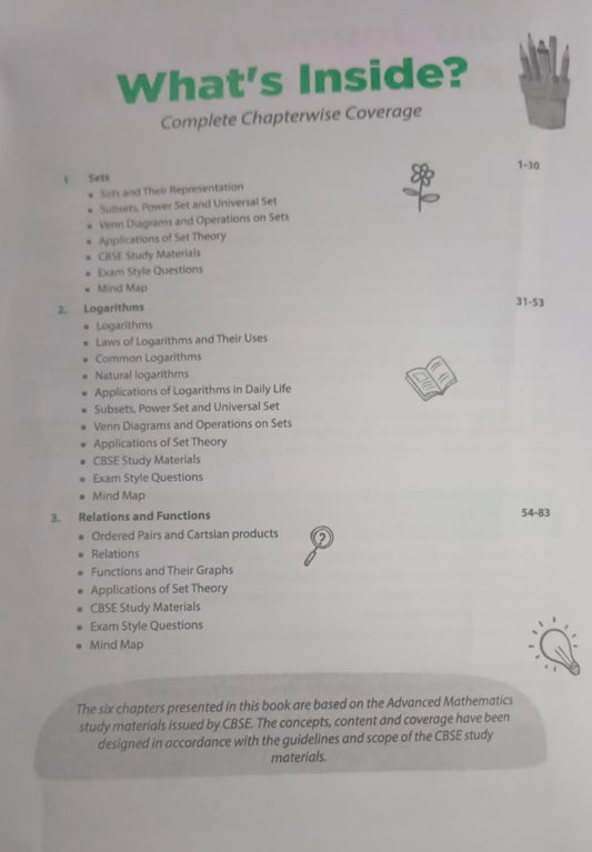 Arihant All in One Advanced Mathematics Optional Class 9 CBSE 2026-27 (English Medium)
