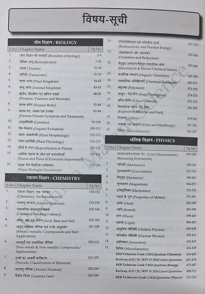 Radhika Ma'am Railway 2025 – Samanya Vigyan (2nd Edition) 6300+ PYQs (TCS) Hindi Medium