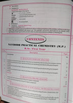 Navbodh B.Sc. Practical Chemistry 1st Year Part-1 [English]