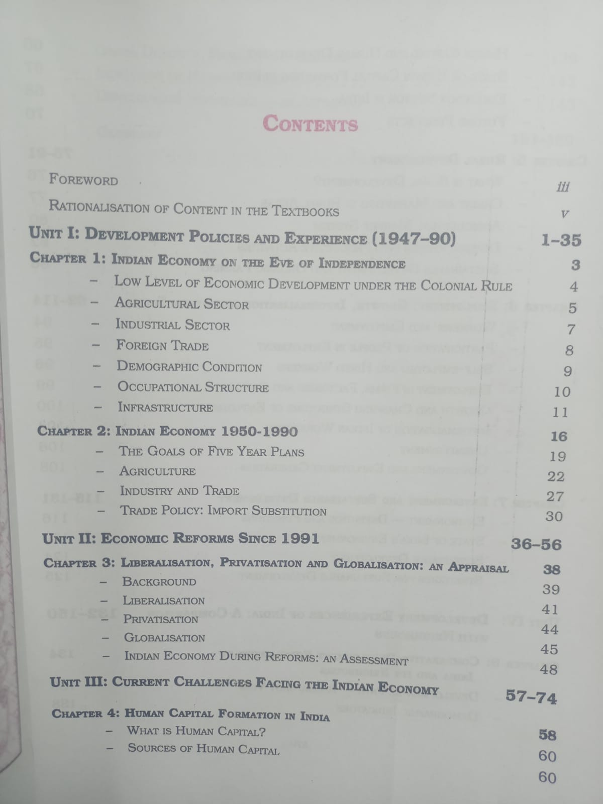 NCERT Indian Economic Development Textbook for (Class-11th) English Medium