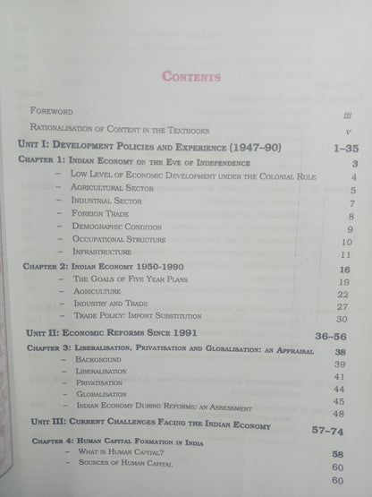 NCERT Indian Economic Development Textbook for (Class-11th) English Medium