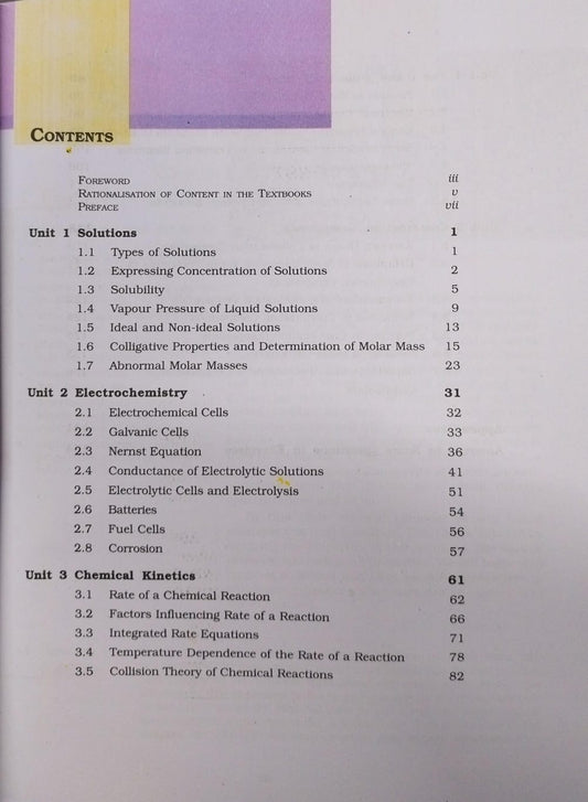 NCERT Chemistry Part 1 – Class 12th (English Medium)