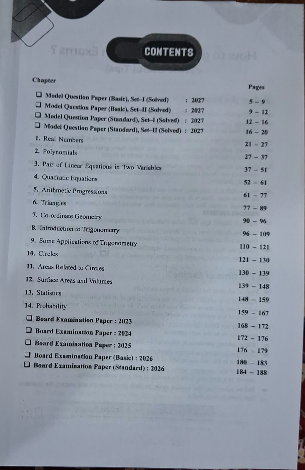 Pariksha Adhyayan 2027 Mathematics (Basic & Standard) for Class 10 (English Medium)