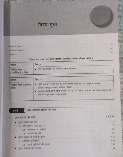 TMH Adhunik Bharat ka Itihas [Hindi]