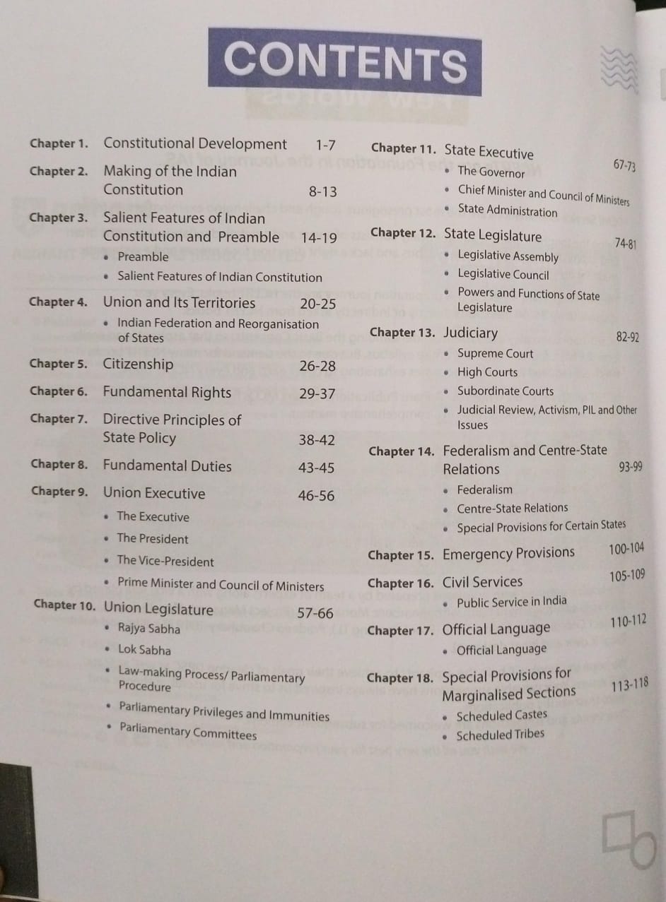 Arihant NCERT MCQs Indian Polity & Governance Class 6th–12th (Old + New) 2nd Edition [English]