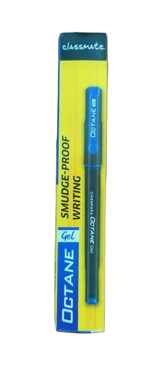 Classmate Octane Gel Pen Blue | Smooth & Bright Writing