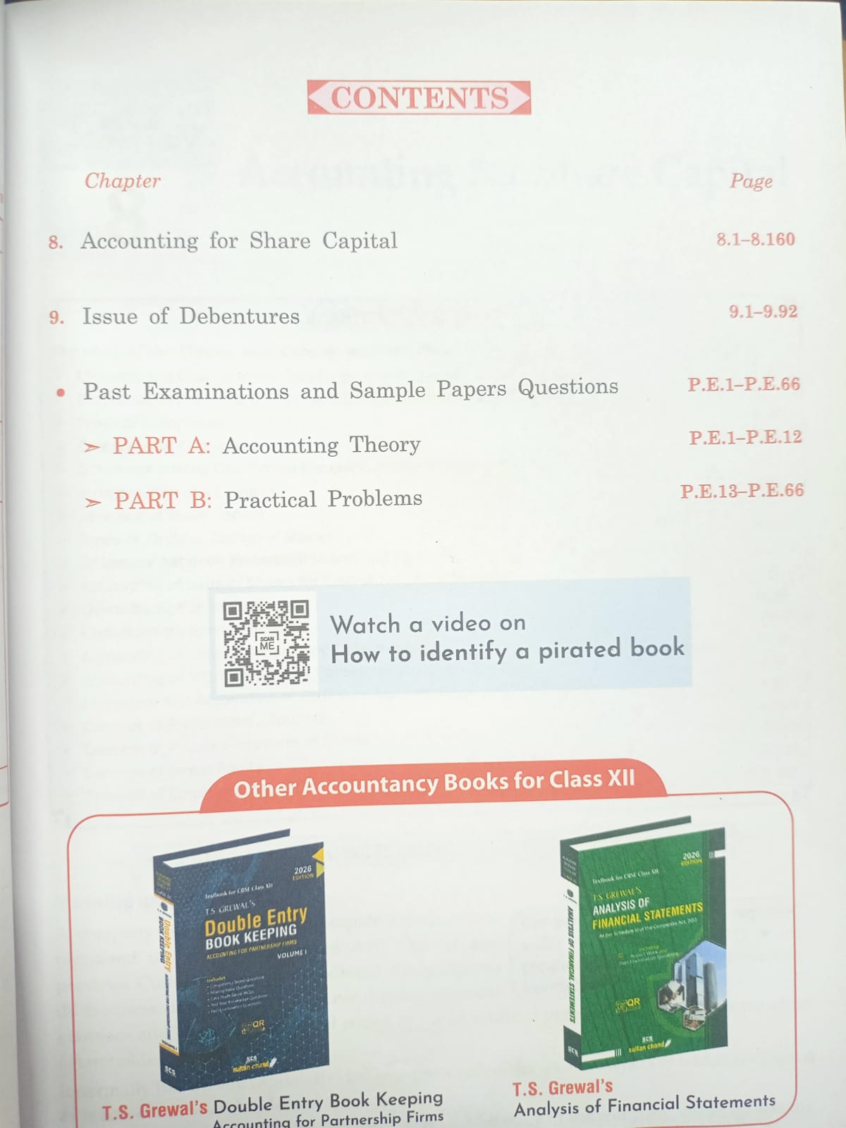 T.S. Grewal Double Entry Book Keeping Class 12 Vol 2 | Accounting for Companies | CBSE 2026 Edition