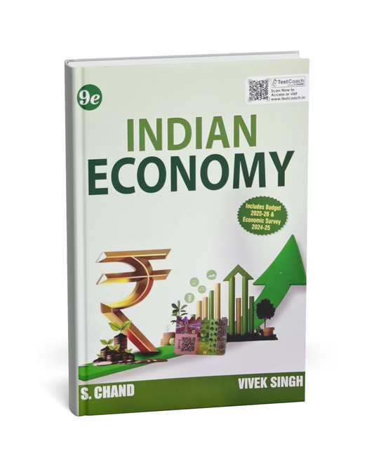 S. Chand Indian Economy (9th Edition) by Vivek Singh [English Medium]