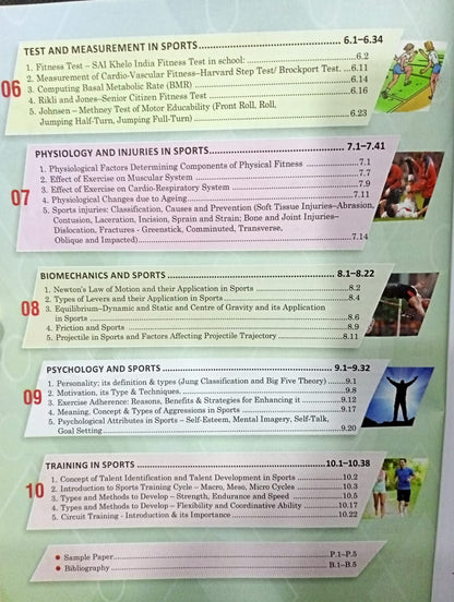 Saraswati Health and Physical Education Class 12 by V.K. Sharma|2025-26| (English Medium)