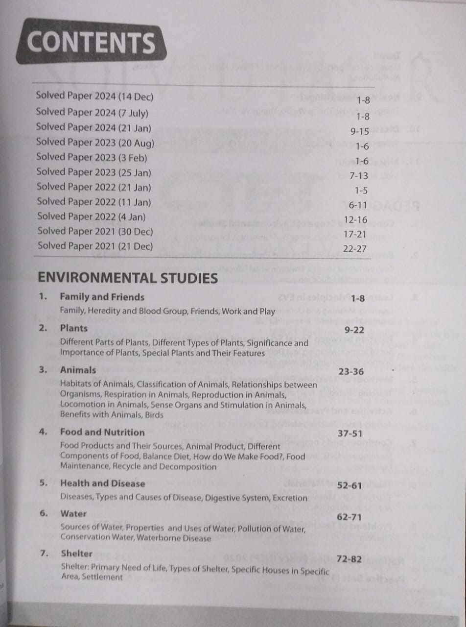 Arihant CTET & TETs Environmental Studies & Pedagogy (Class 1 to 5) [English]