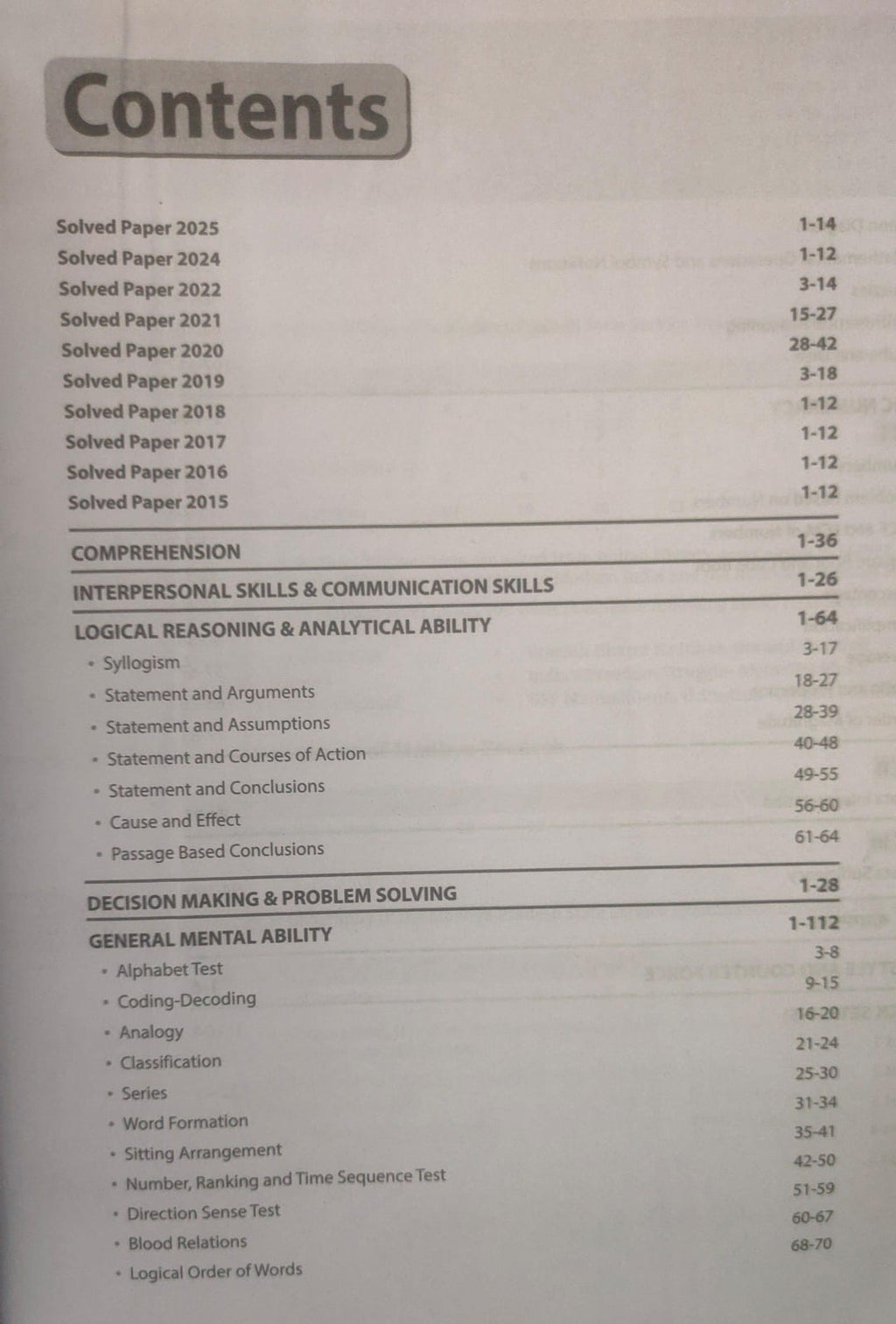 Arihant - MPPSC General Aptitude Test Paper 2 CSAT [English Medium]