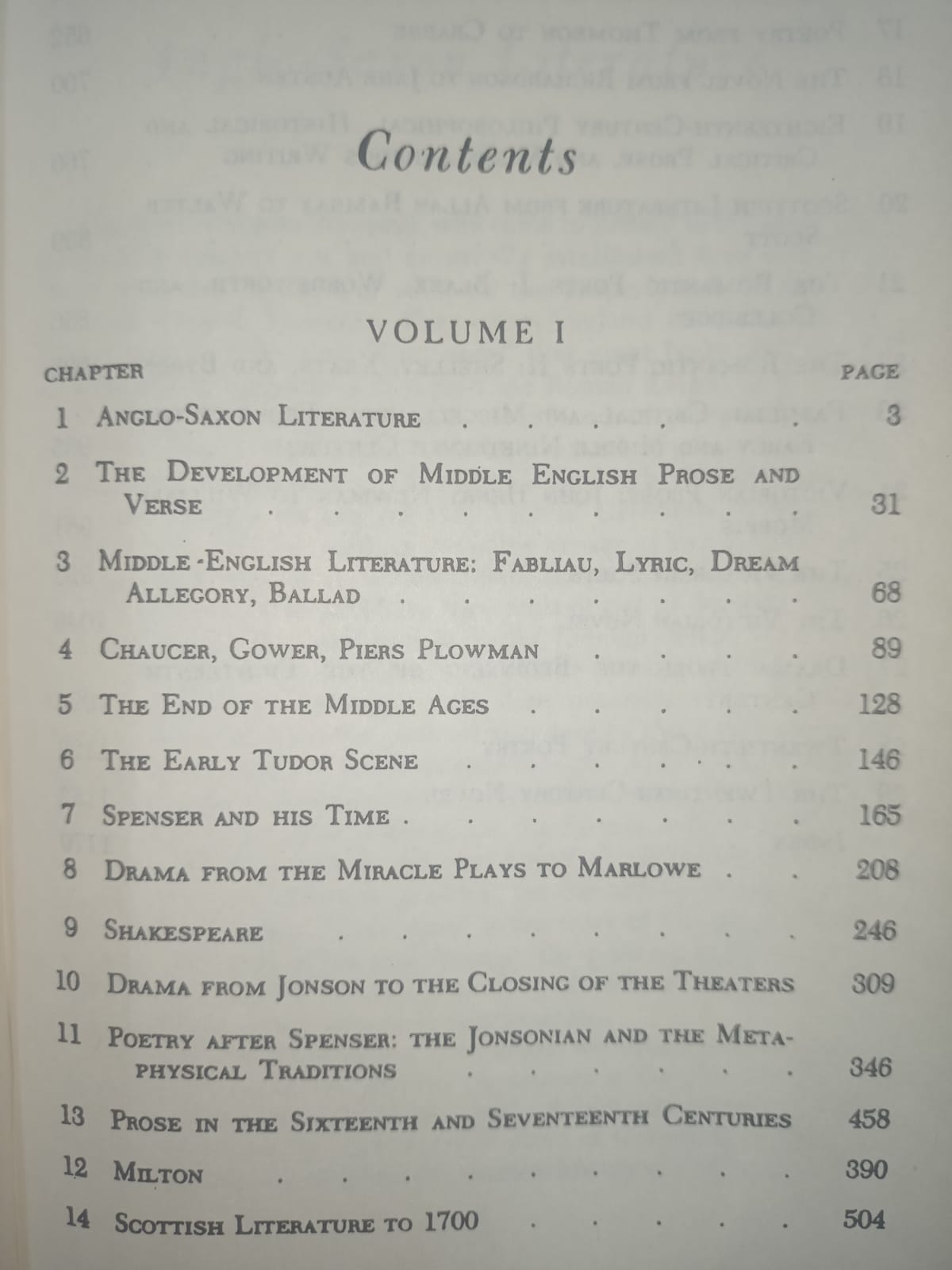 A Critical History of English Literature (Volume-I) by David Daiches | From the Beginnings to Milton