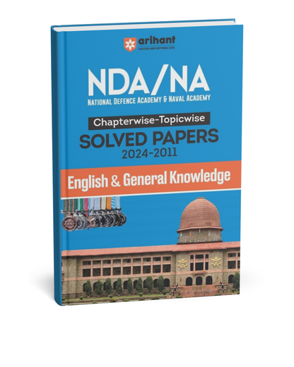 Arihant – NDA/NA Chapterwise & Topicwise Solved Papers (English & General Knowledge)