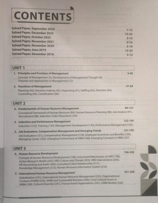 Arihant NTA UGC Human Resource Management Test [English]