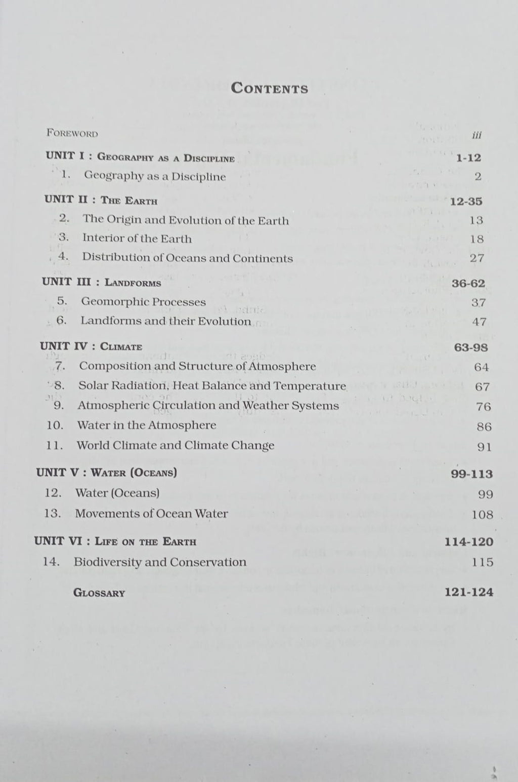 NCERT - Fundamentals of Physical Geography for Class 11th | English Medium