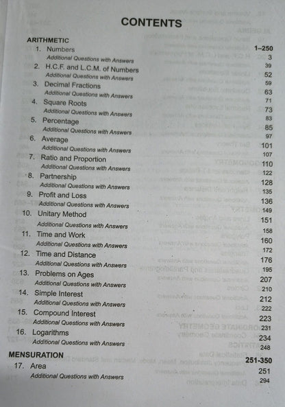 Mathematics for CDS Entrance Examination (Revised Edition) By Dr. R.S. Aggarwal – Fully Solved | S. Chand