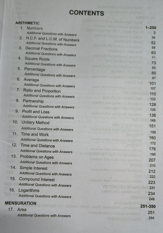 Mathematics for CDS Entrance Examination (Revised Edition) By Dr. R.S. Aggarwal – Fully Solved | S. Chand